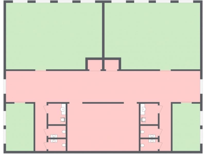Net internal area